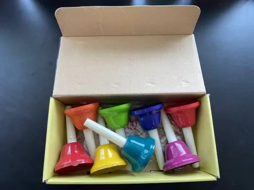 Chroma-Notes 8-Note C Major Diatonic Hand Bell Set